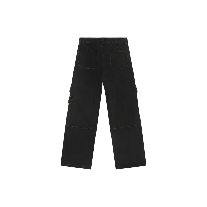 Voguo Relay Jeans Unisex Black Gray-1