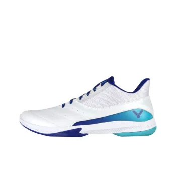VICTOR S70 Cushioned Slip Resistant Abrasion Resistant Low Top Badminton Shoes Unisex Pearl White