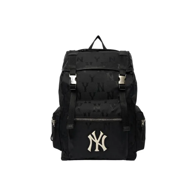 MLB Monogram Collection Polyamide Combo Bag Backpack Regular Unisex Black-1