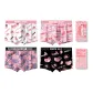 4 Pack (Black Pink+Gray Pink+Light Pink+Pink White)