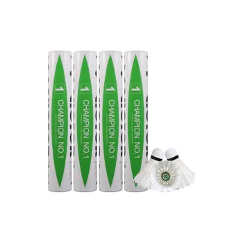 VICTOR Game Size 1 Duck Feather Shuttlecock 12 Pack CiGu Duck Feather All Round Duck Feather Shuttlecocks
