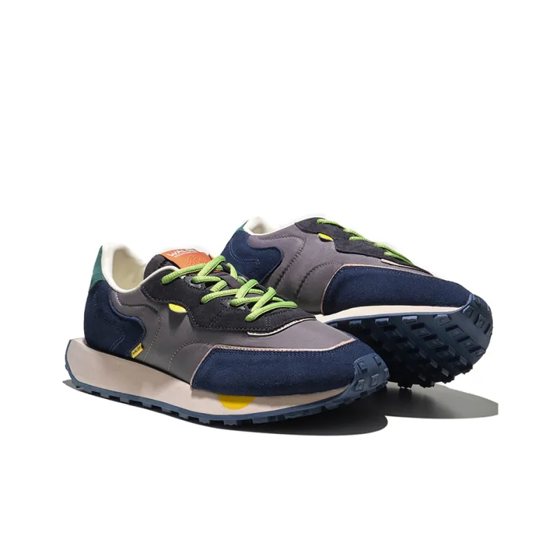 Norman Walsh Slip Resistant Lightweight Breathable Warm Low Top Casual Shoes Unisex Dark Blue-3