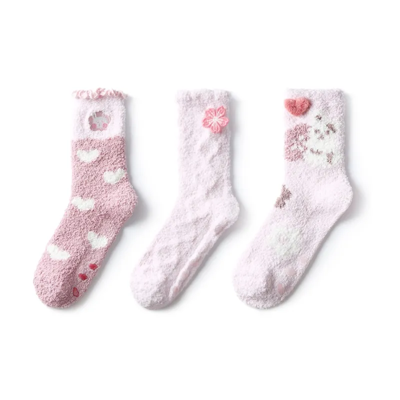 Primeet Mid Calf Socks Women's 3 Pack-15