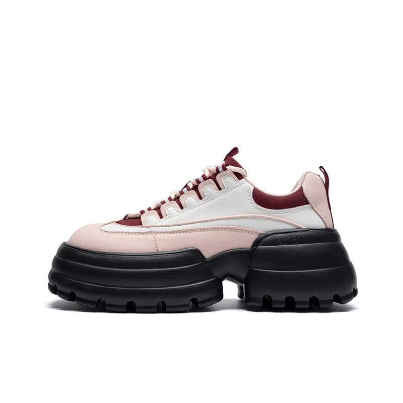 ZHR Lightweight And Breathable Low-Top Chunky Sneakers 6.5cm Women's-0