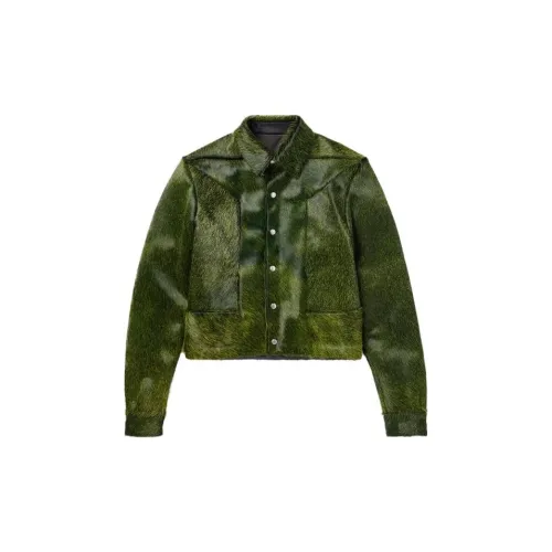 RICK OWENS Jackets Men Green