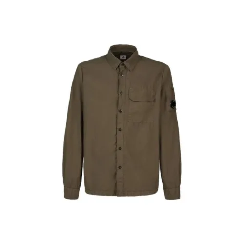 C.P.Company Shirts Men Brown