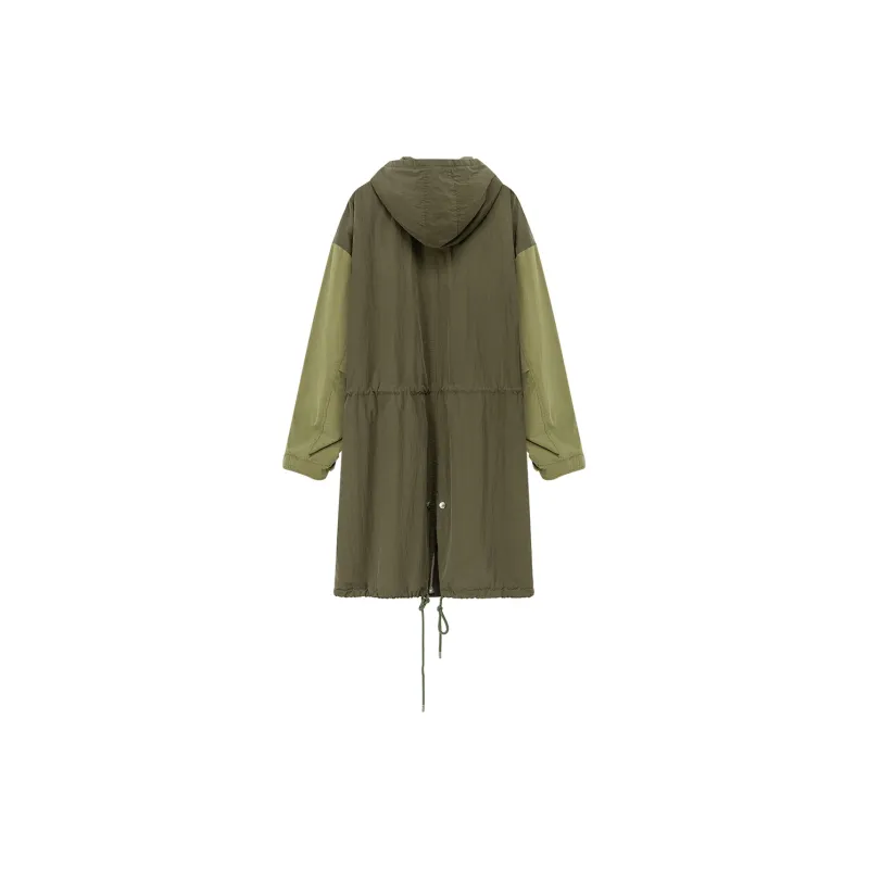 NO ONE ELSE Puffer Jackets Women's Mustard Green-1