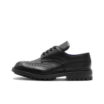 Burberry Devon Casual Single Shoes Women's Black