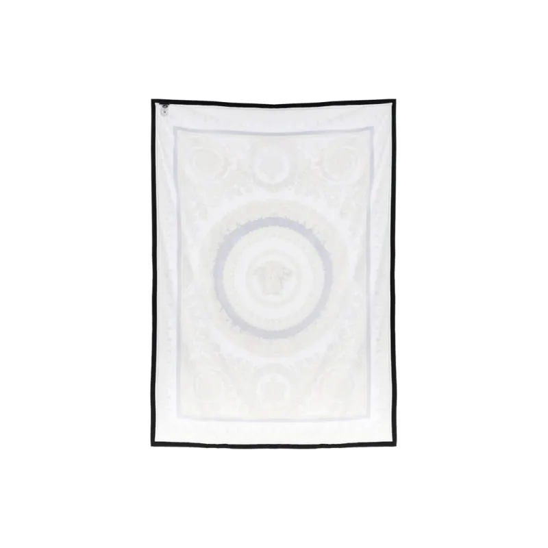 VERSACE Baroque Pattern Beach Towel-3