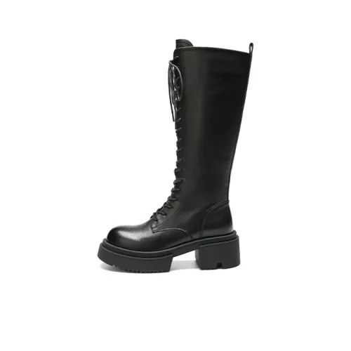 VMe Knee-high Boots Women's Black