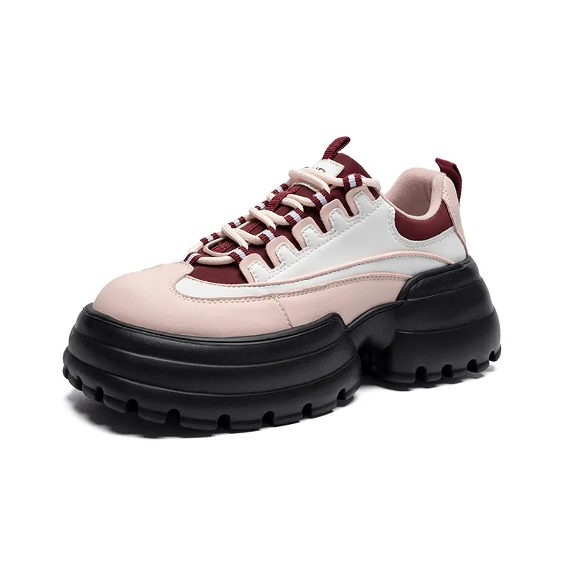 ZHR Lightweight And Breathable Low-Top Chunky Sneakers 6.5cm Women's-2