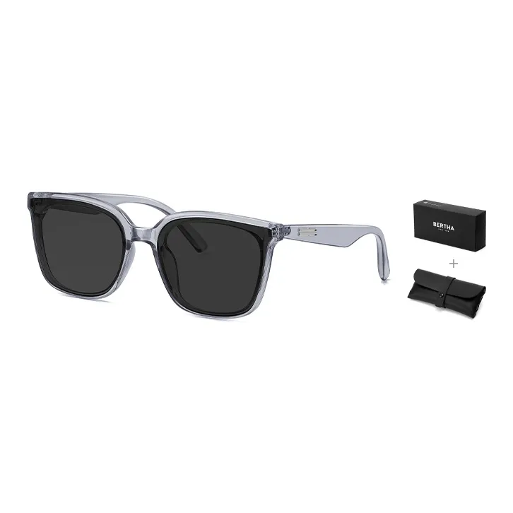 BERTHA TR/Memory Plastic Square Sunglasses Unisex-34