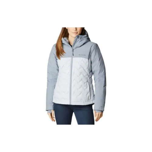 Columbia Down Jackets Women's Steel Blue