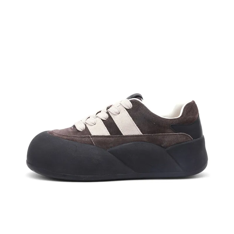 Mr.shang Anti-Slip Wear-Resistant Low-Top Skateboard Shoes Women's-5