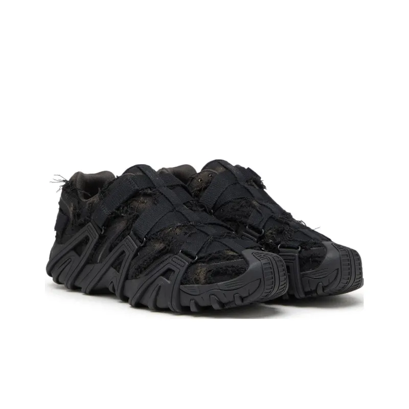 DIESEL Distressed-effect Low-top Sneakers-2