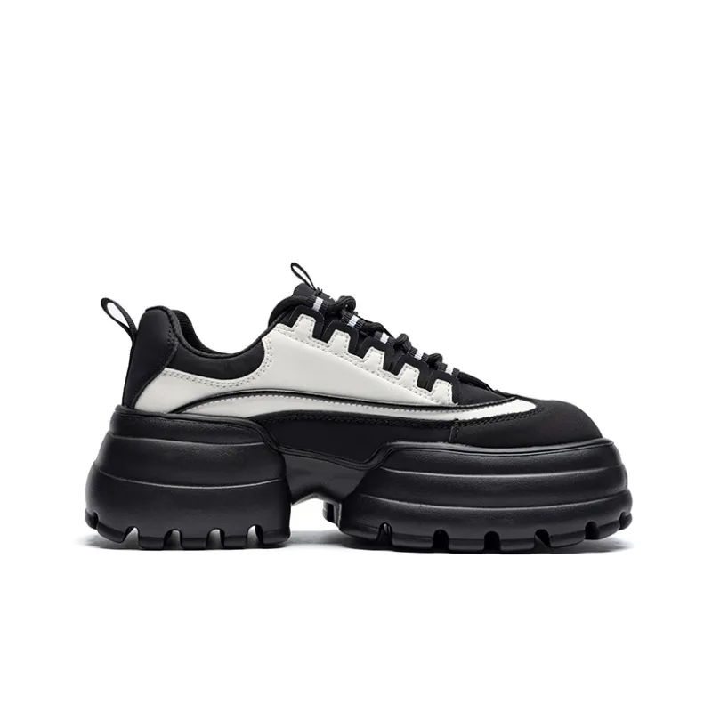 ZHR Lightweight And Breathable Low-Top Chunky Sneakers 6.5cm Women's-8