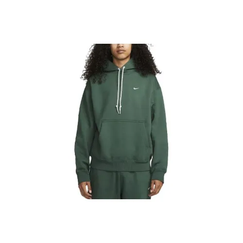 Nike Solo Swoosh Fleece Pullover Hoodie 