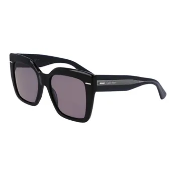 CK/Calvin Klein Acetate Irregular Shape Sunglasses Women's Black
