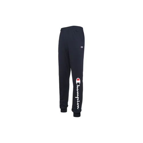 Champion Knitted Sweatpants Unisex Navy Blue