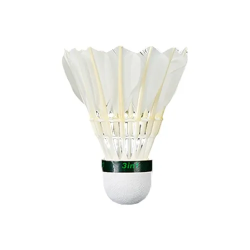 LiNing Duck Feather Shuttlecock Muscovy Duck Shuttlecocks 12 Pack