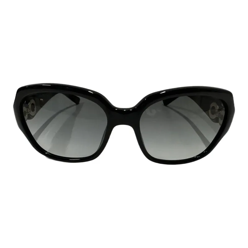 DIOR Plastic Irregular Shape Sunglasses Unisex Black-0