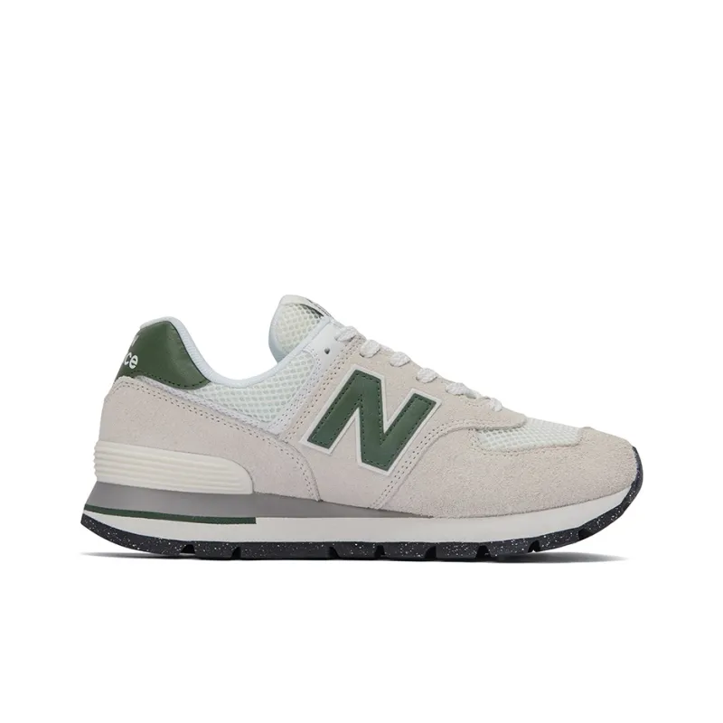 New Balance 574 Rugged White Green-1