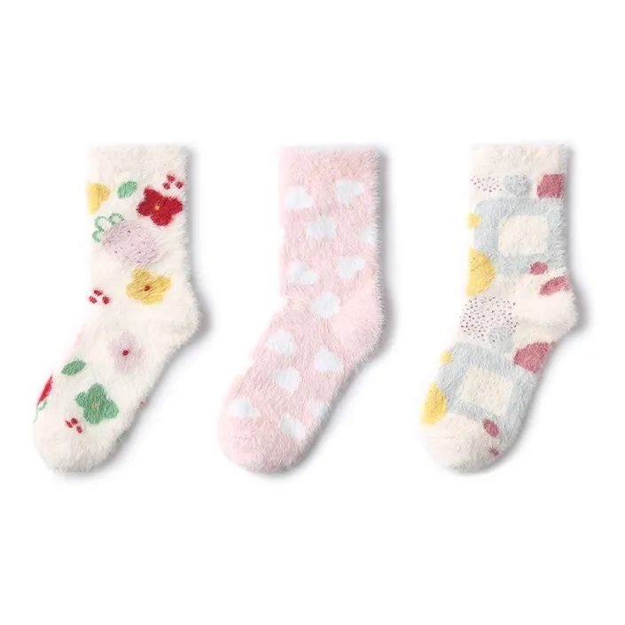 Primeet Mid Calf Socks Women's 3 Pack-5
