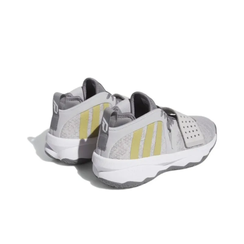 adidas Dame 8 Extply Light Solid Grey Gold Metallic-3