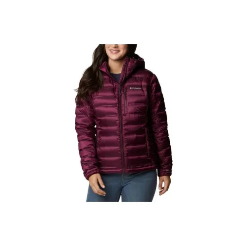 Columbia Down Jackets Women's Burgundy