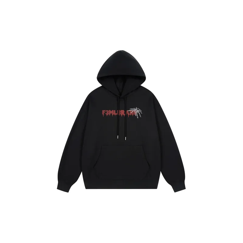 F3ML Spider-print Unisex Sweatshirt-1