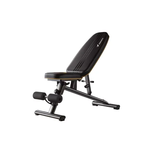 MERACH Dumbbell Bench Supine Board Comprehensive Training Equipment Black Thick Steel Pipe Home Use Unisex