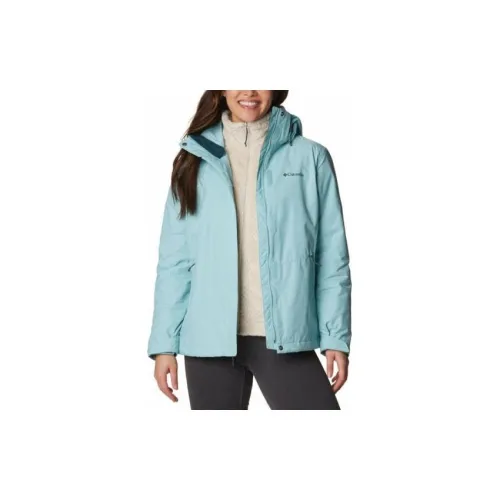 Columbia Windbreaker Jackets Women's Pink/Blue