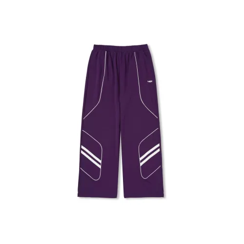 Nerdy Casual Pants Unisex Dark Purple