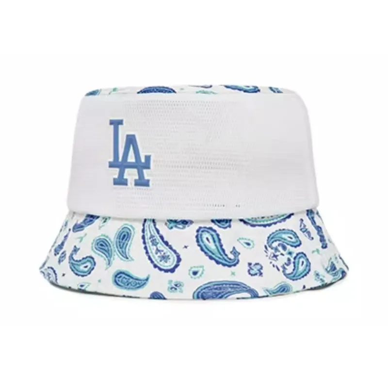 MLB Polyester Bucket Hats Kids' White/Blue-0