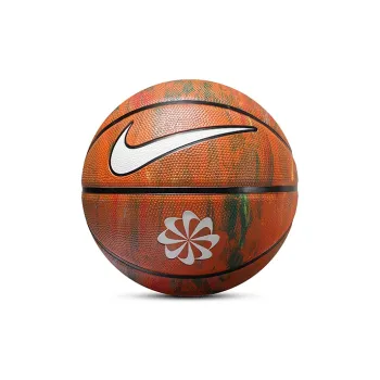 Nike Rubber Basketball Brown Graffiti Size 7 Training Unisex