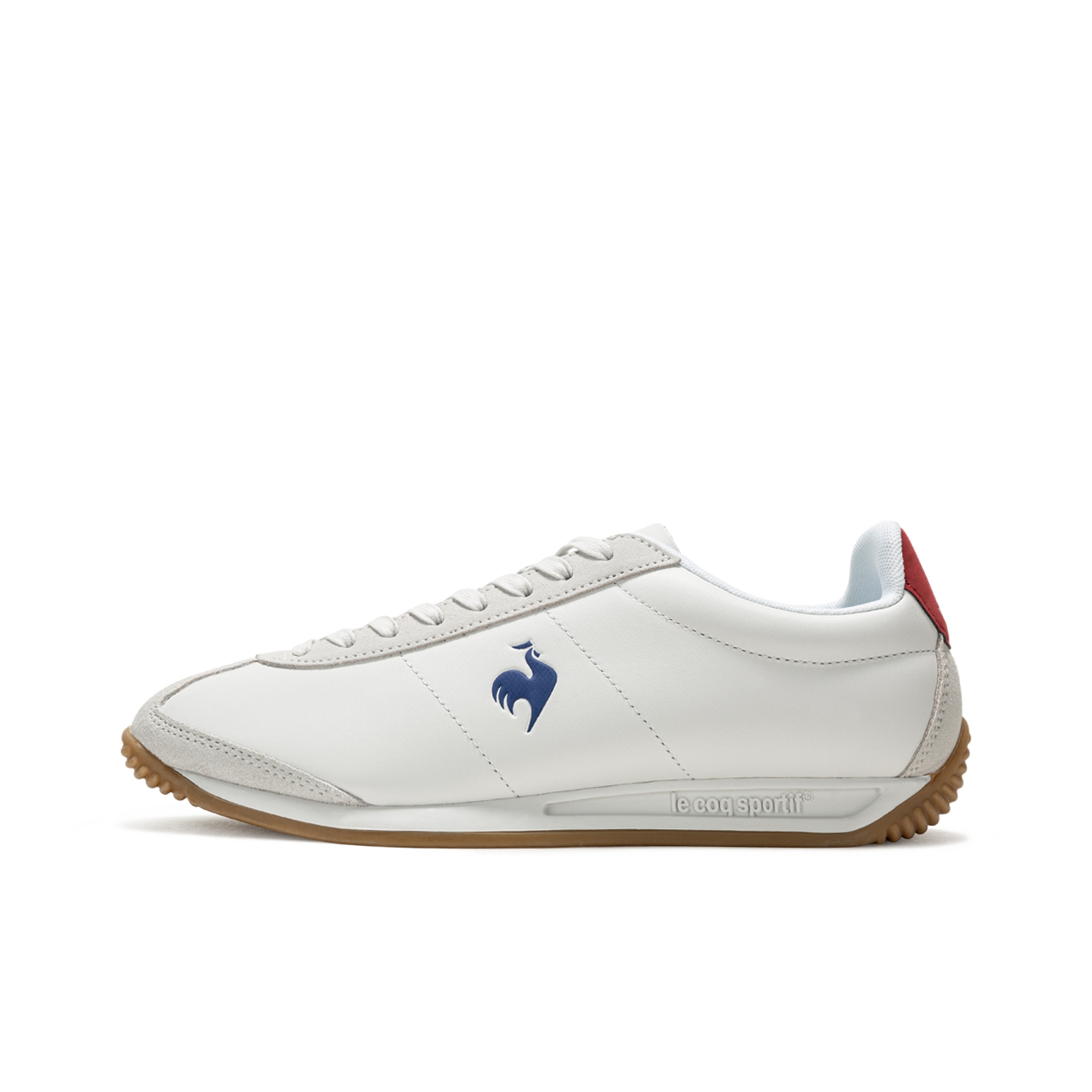 Le Coq Sportif Casual Shoes Unisex Low Top White Blue Red POIZON