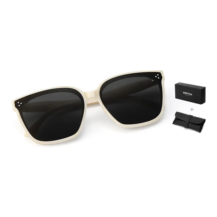 BERTHA TR/Memory Plastic Square Sunglasses Unisex-11