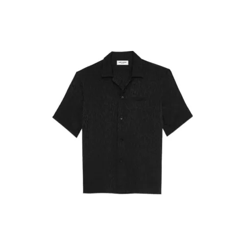 SAINT LAURENT Shirts Men Black