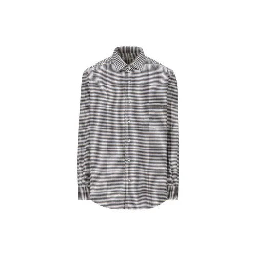 Loro Piana Shirts Men Gray