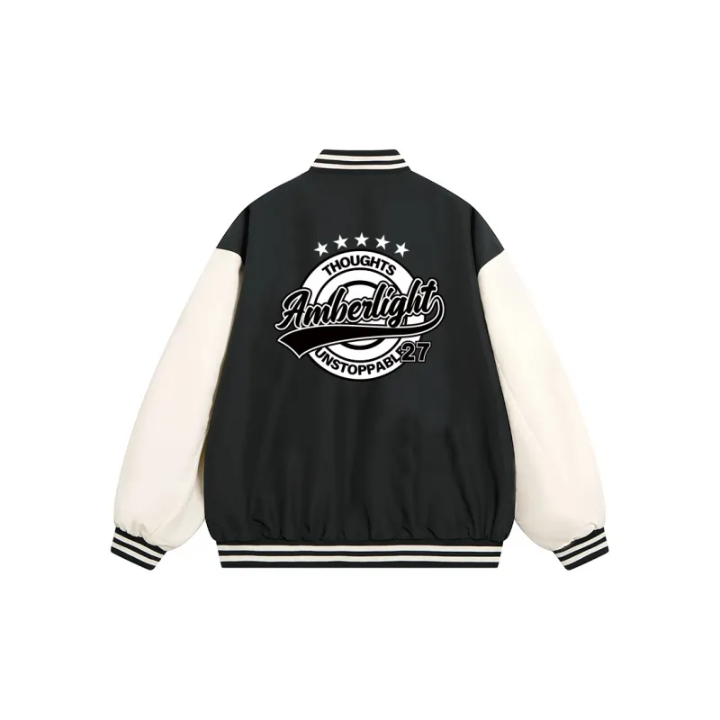 AMBER LIGHT Baseball Jacket Unisex-5