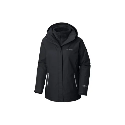 Columbia Windbreaker Jackets Women's Black