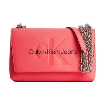 CK/Calvin Klein Polyurethane Portable Crossbody Bag Shoulder Bag Women's Dubarry Blue