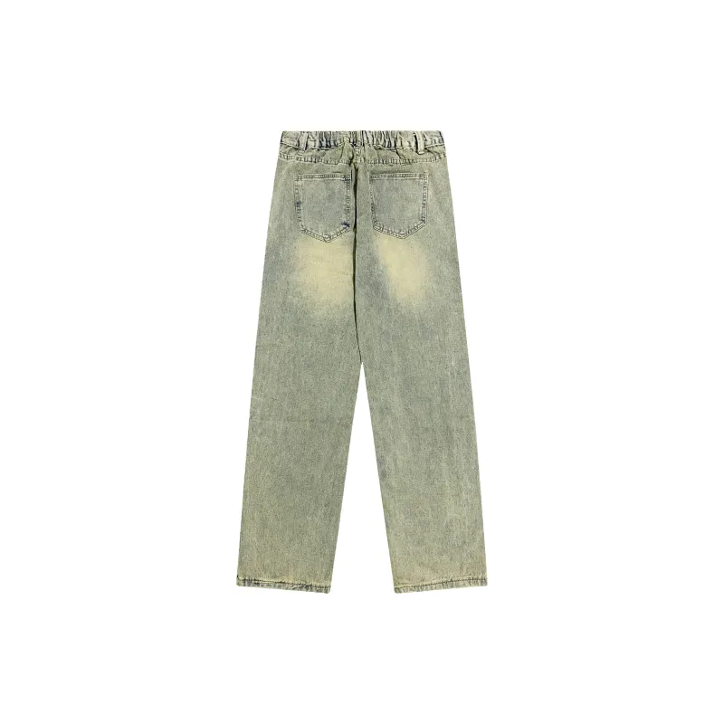 Jaslcs Jeans Unisex Yellow Mud-1