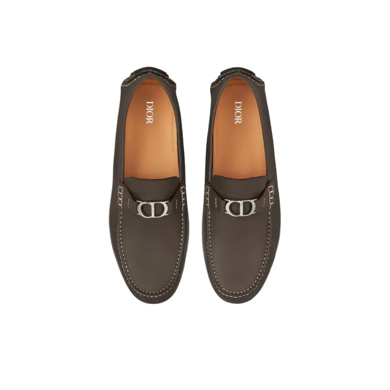 DIOR Men's Casual Shoes Men Low Top Gray-4