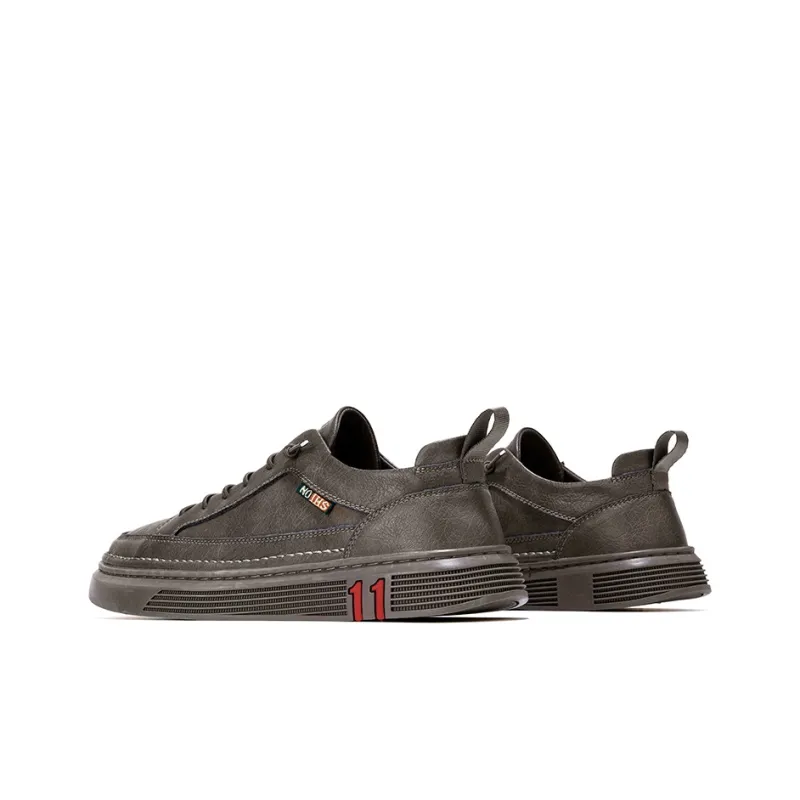 AOKANG Elegant Style Series Balanced Wear Resistant Lightweight Slip Resistant Low Top Skateboard Shoes Men's Box-2