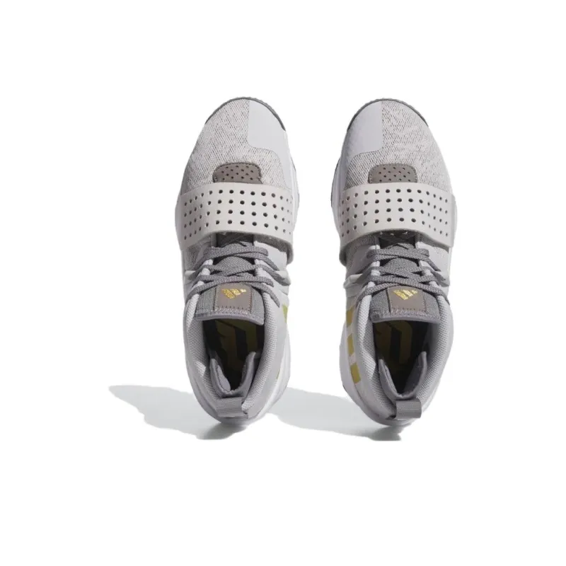 adidas Dame 8 Extply Light Solid Grey Gold Metallic-4