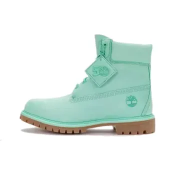 Timberland 50th Anniversary Edition Premium 6 Inch Waterproof Boot 'Light Green Nubuck'