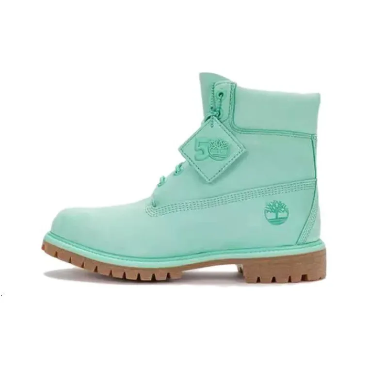 Timberland 50th Anniversary Edition Premium 6 Inch Waterproof Boot 'Light Green Nubuck'-0