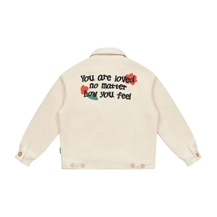 EMPTY REFERENCE Jacket Unisex Ecru-1