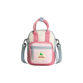 SHUKIKU Fabric Crossbody Handbags Mini Unisex Multicolor